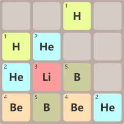2048 - Chemical Elements 아이콘