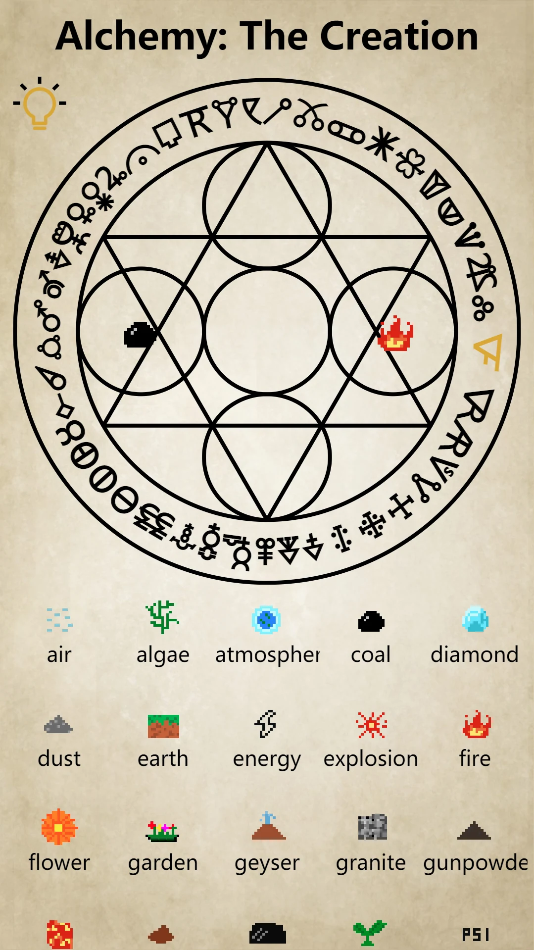 Alchemy:The Creation screenshot